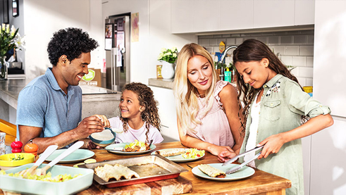 Family Eating