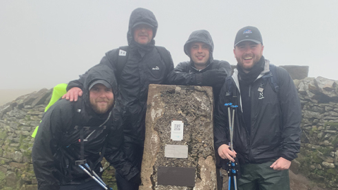 Horwich Brothers conquer Three Peaks challenge